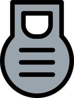 Kettlebell Vector Icon Design