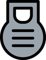 Kettlebell Vector Icon Design