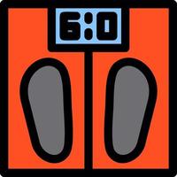 Weight Machine Vector Icon Design