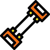 Chest Expander Vector Icon Design