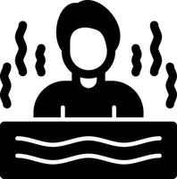 Sauna Vector Icon Design