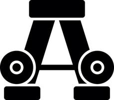 Wights Shelves Vector Icon Design