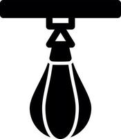 Punching Ball Vector Icon Design
