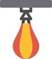 Punching Ball Vector Icon Design