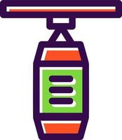 Boxing Bag Vector Icon Design