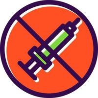 No Steroids Vector Icon Design