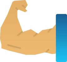 Arm Muscle Vector Icon Design