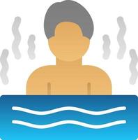 diseño de icono de vector de sauna