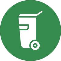 Dumpster Vector Icon Design