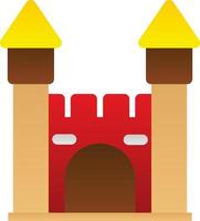 Bouncy Castle Icon vector