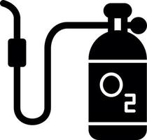 Oxygen Tank Vector Icon Design