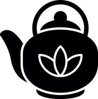 Teapot Vector Icon Design