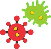 diseño de icono de vector de microorganismos