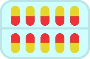 Pills Package Vector Icon Design