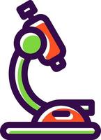 Microscope Vector Icon Design