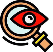 Observation Vector Icon Design