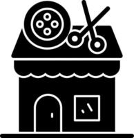 Tailor Shop Vector Icon Design