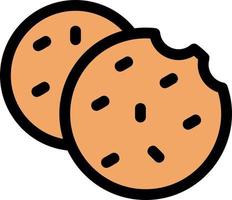 Chocolate Chip Vector Icon Design