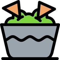 Guacamole Vector Icon Design