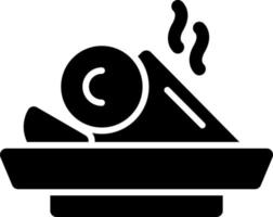 Nasi Goreng Vector Icon Design