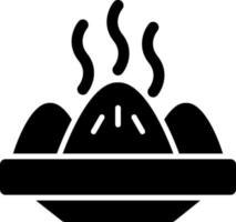 diseño de icono de vector de dim sum