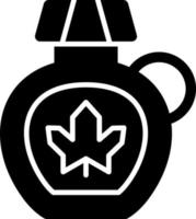 Maple Syrup Vector Icon Design