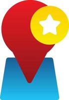 Favorite Destination Vector Icon Design