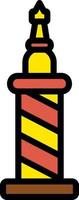 Trajans Column Vector Icon Design