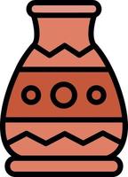 Amphora Vector Icon Design