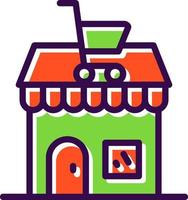 diseño de icono de vector de tienda en línea