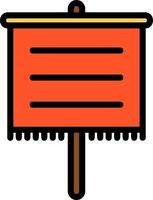 Vexillum Vector Icon Design