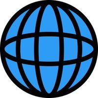 Globe Vector Icon Design