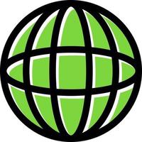 Globe Vector Icon Design