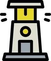 Lighthouse Vector Icon Design