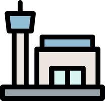 Airport Vector Icon Design