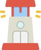 Lighthouse Vector Icon Design