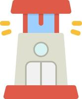 Lighthouse Vector Icon Design