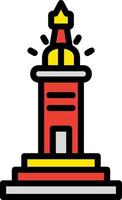 Lighthouse Of Alexandria Vector Icon Design