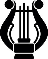 Lyre Vector Icon Design