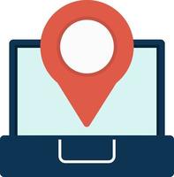 Scanning Location Vector Icon Design
