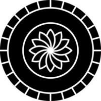 Old Plate Vector Icon Design