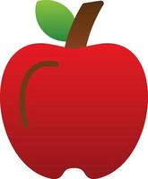 diseño de icono de vector de manzana