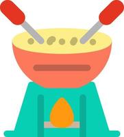 diseño de icono de vector de fondue