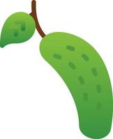 diseño de icono de vector de pepino