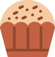 diseño de icono de vector de cupcake