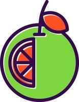 Orange Vector Icon Design