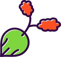 Radish Vector Icon Design