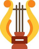 Lyre Vector Icon Design