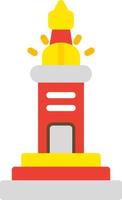 Lighthouse Of Alexandria Vector Icon Design