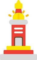 Lighthouse Of Alexandria Vector Icon Design